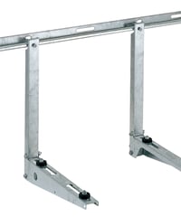 バクマ工業(株)　壁面用室外機架台　B-KM-L 　(4個入）＠￥4,900 送料無料