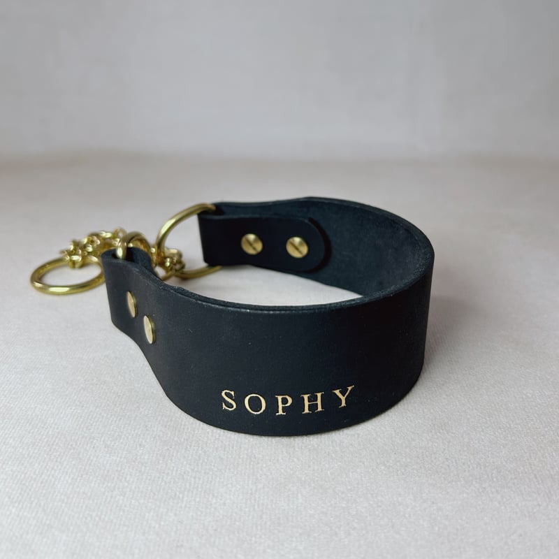 セミオーダー　名入れ　ハーフチョーク　バイカラー　ハンドメイド imgrc0071806561.jpg