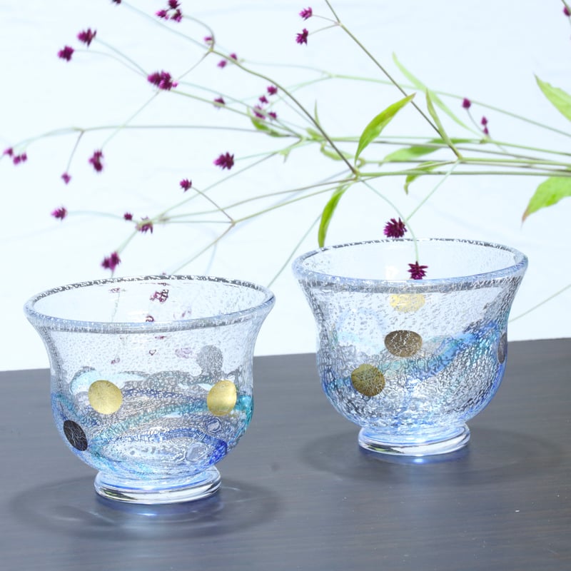 ぐい呑「煌水」 | グラスアート黒木 | 公式オンラインストア