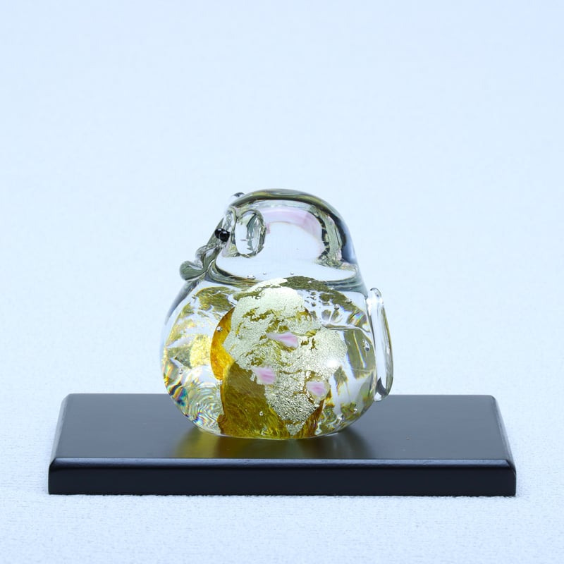 干支「申」 ミニ アンバー | グラスアート黒木 | 公式オンラインストア