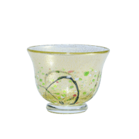 ぐい吞み　金彩「光琳」