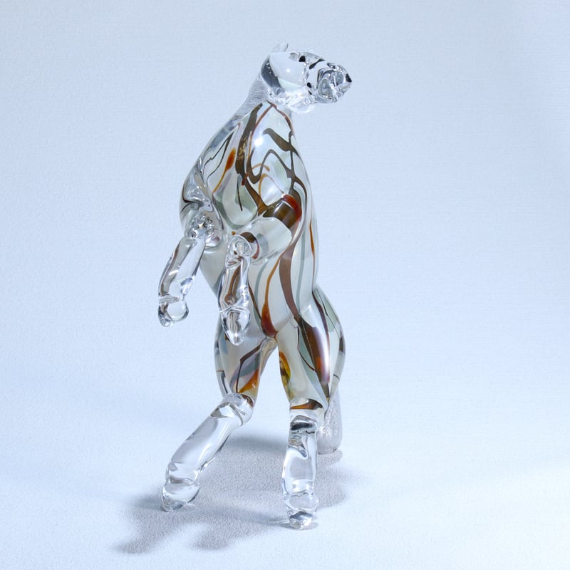 レア物！跳ね馬 ガラスモニュメント オブジェ 「ノスタルジア」～跳ね馬〜 | グラスアート黒木 | 公式