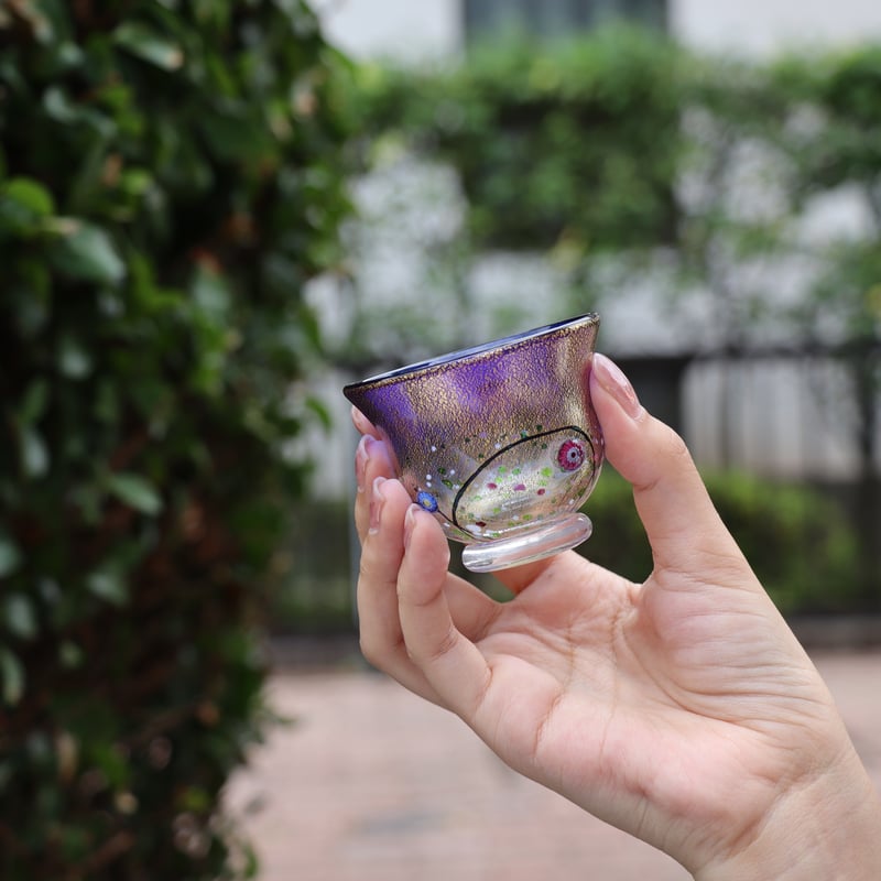 ぐい吞み「光琳 雅」ペア | グラスアート黒木 | 公式オンラインストア