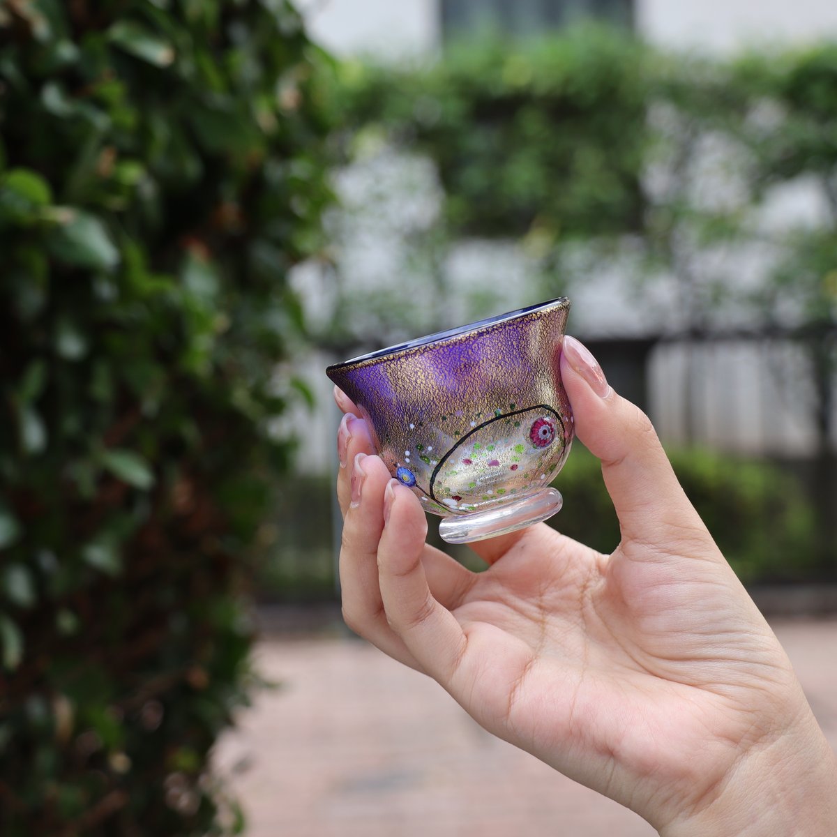 ぐい吞み「光琳 雅」ペア | グラスアート黒木 | 公式オンラインストア