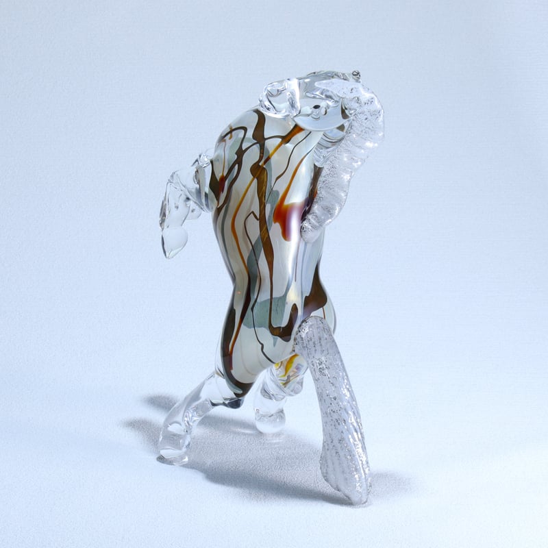 オブジェ 「ノスタルジア」～跳ね馬〜 | グラスアート黒木 | 公式