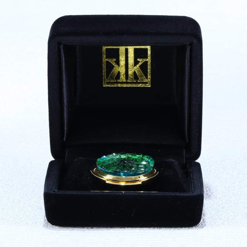 ゴルフマーカー「綾切子」 Aタイプ | グラスアート黒木 | 公式