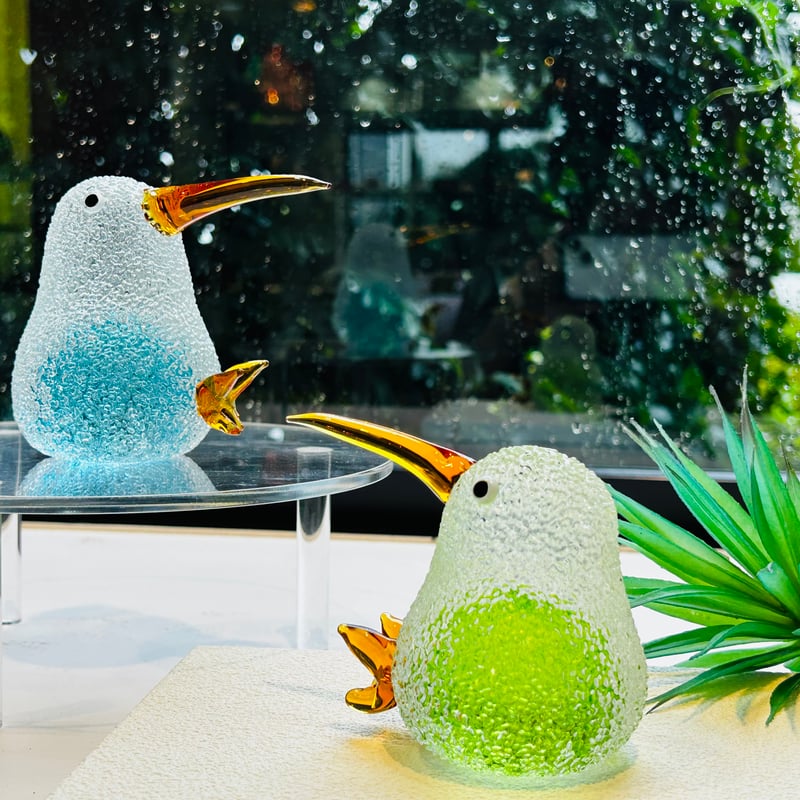 オブジェ「Kiwi」若草 | グラスアート黒木 | 公式オンラインストア