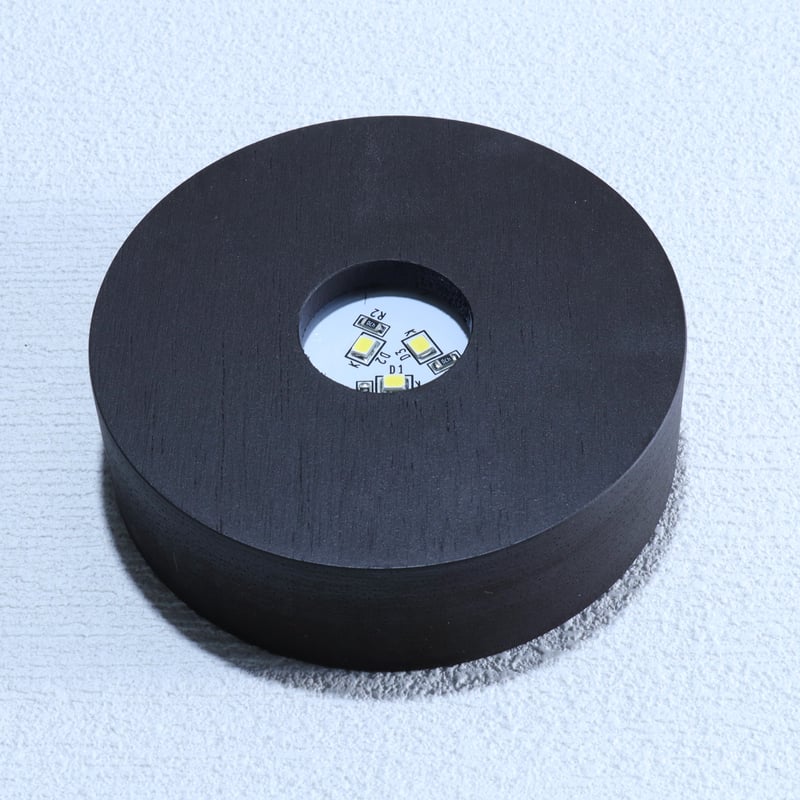 オブジェ 「ジェリーフィッシュ」コバルトブルー LED台座付 | グラス