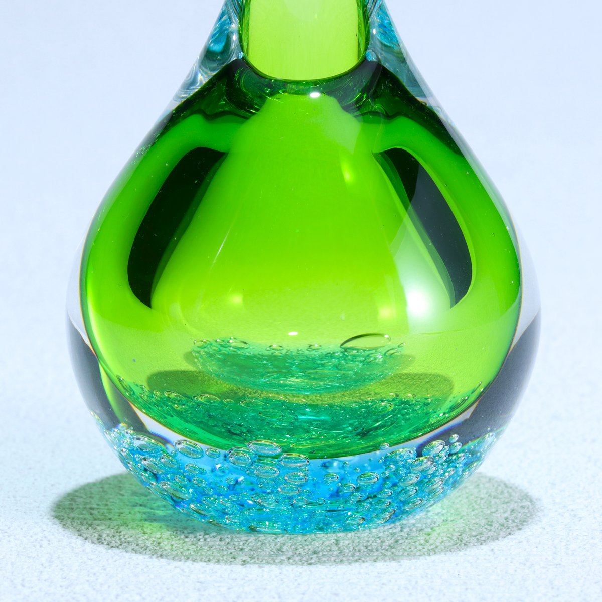 一輪挿し「雨雫」 若草 | グラスアート黒木 | 公式オンラインストア