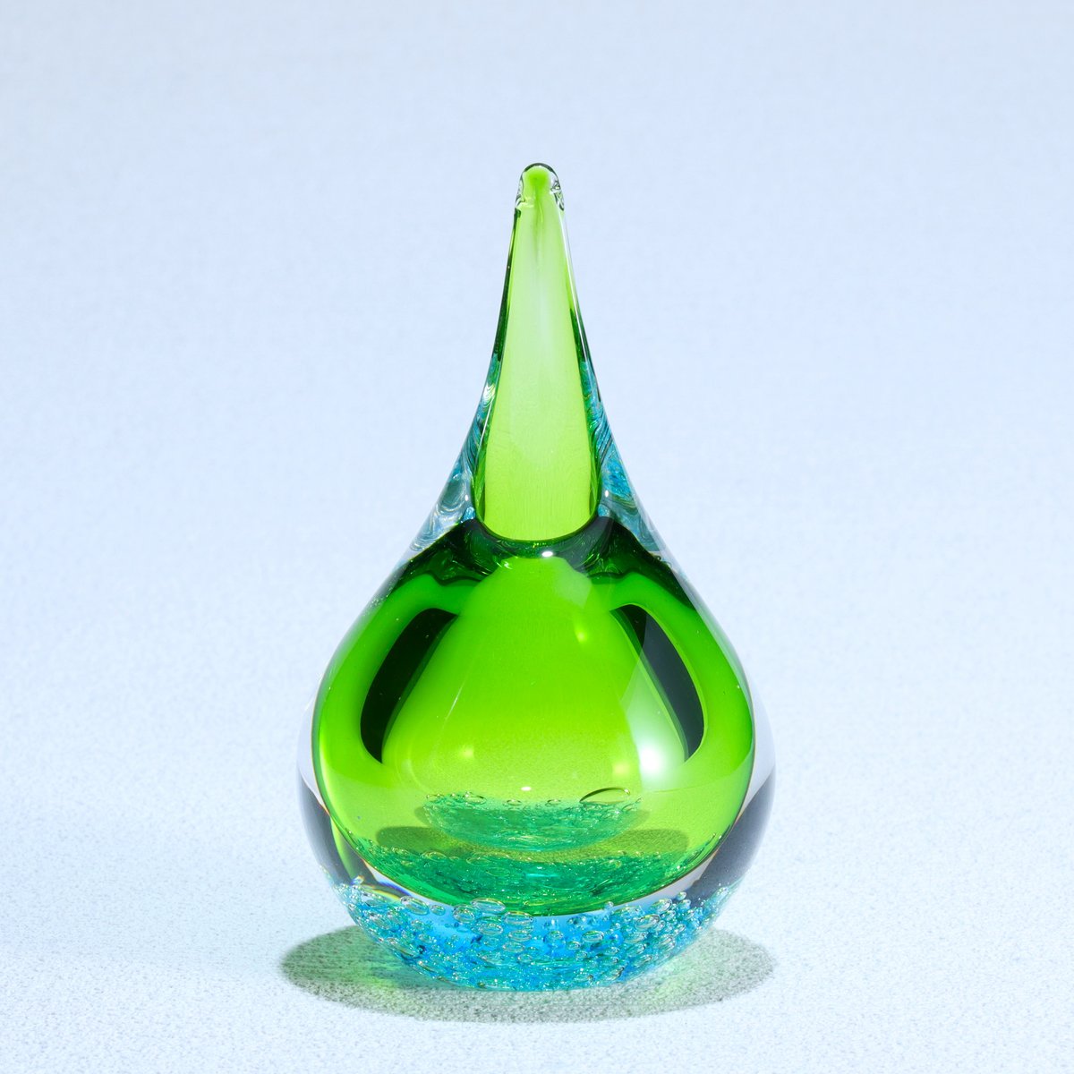 一輪挿し「雨雫」 若草 | グラスアート黒木 | 公式オンラインストア