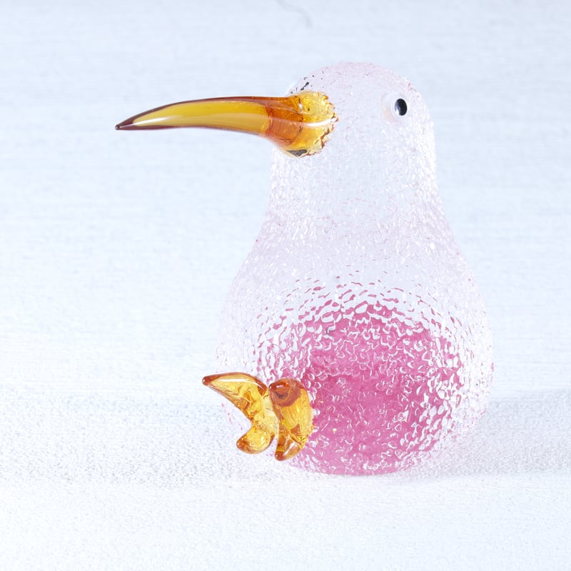 オブジェ「Kiwi」金赤 | グラスアート黒木 | 公式オンラインストア