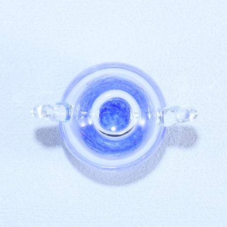 一輪挿し「天使の卵」渚大 コバルトブルー