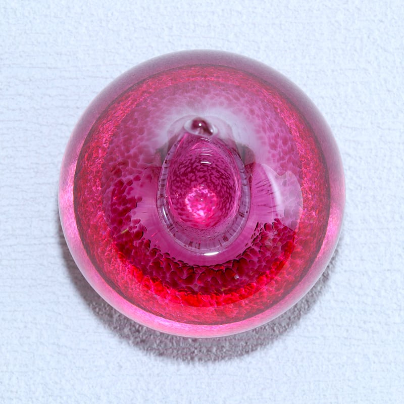 一輪挿し「雨雫」 ピンク | グラスアート黒木 | 公式オンラインストア