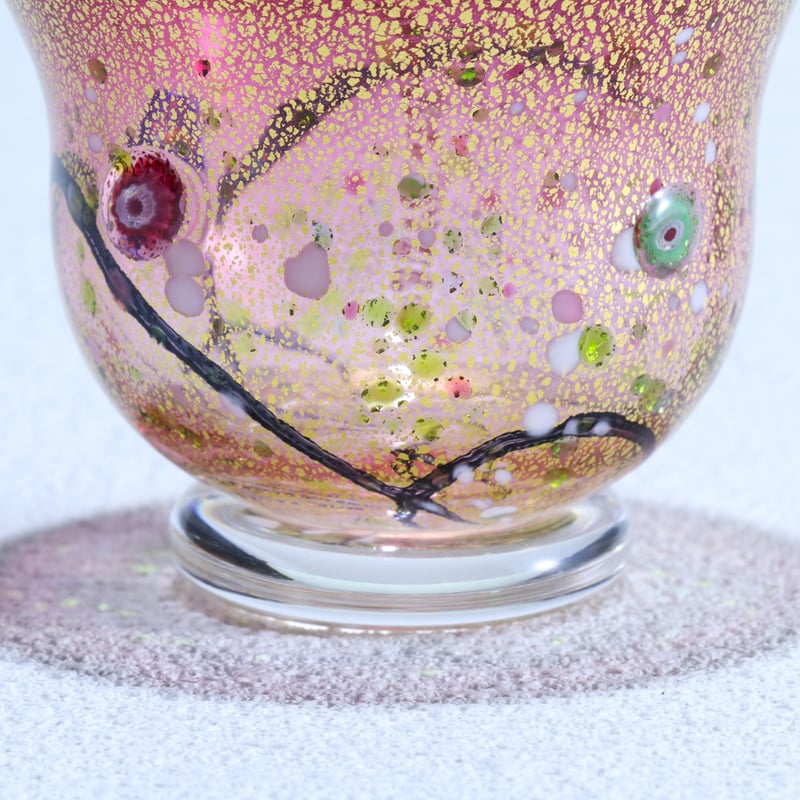 酒器セット 金彩象嵌「光琳 雅」 金赤 | グラスアート黒木 | 公式