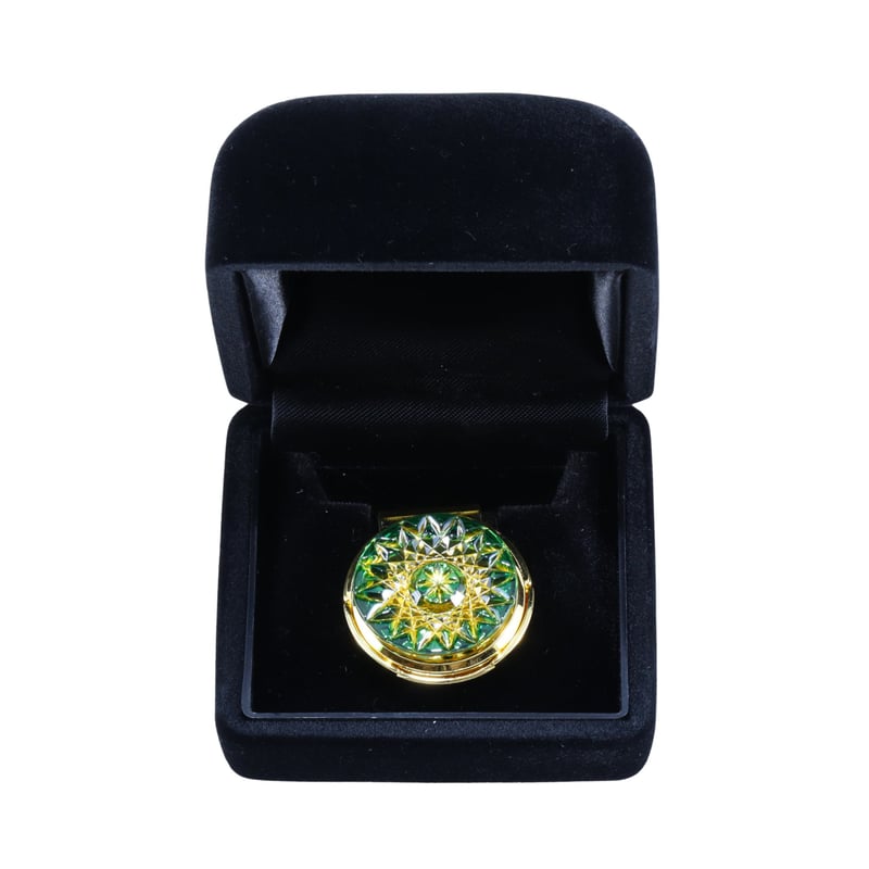 ゴルフマーカー「綾切子」 Dタイプ | グラスアート黒木 | 公式