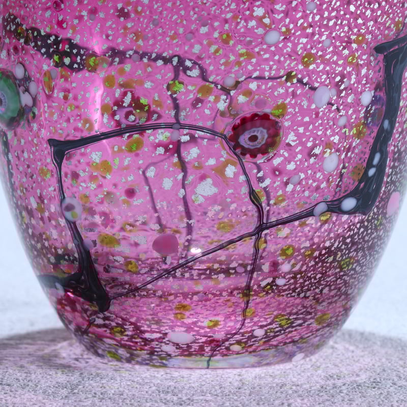 ロックグラス 「光琳 爽」 金赤 | グラスアート黒木 | 公式オンライン