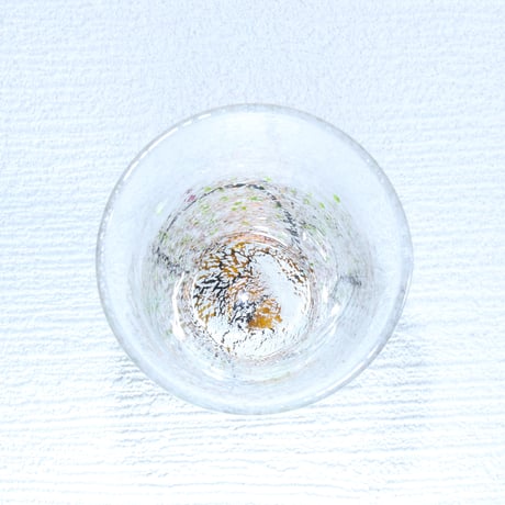 銀彩ショットグラス「光琳」彩 アンバー