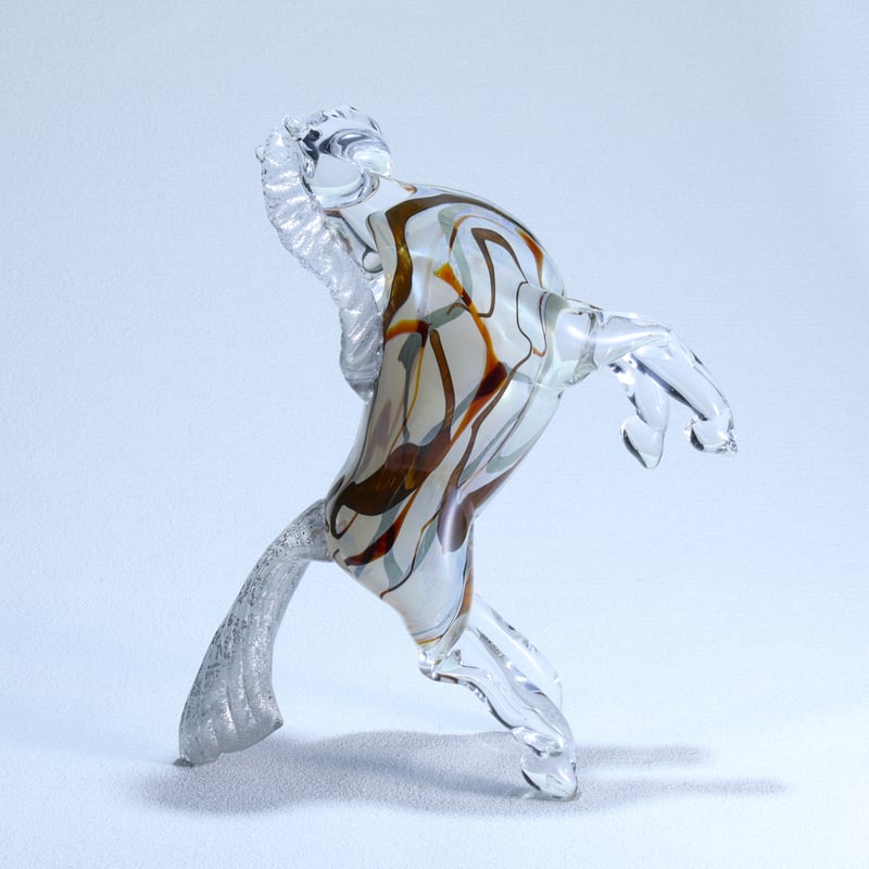 オブジェ 「ノスタルジア」～跳ね馬〜 | グラスアート黒木 | 公式