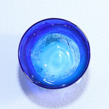 ロックグラス 「Jewelry Ice～氷の宝石～」 コバルトブルー/オーシャンブルー