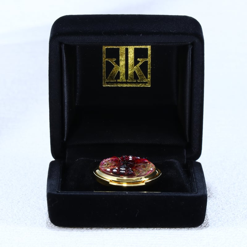 ゴルフマーカー「綾切子」 Bタイプ | グラスアート黒木 | 公式