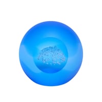 オブジェ「夢 渚」(カット有) オーシャンブルー/オーシャンブルー