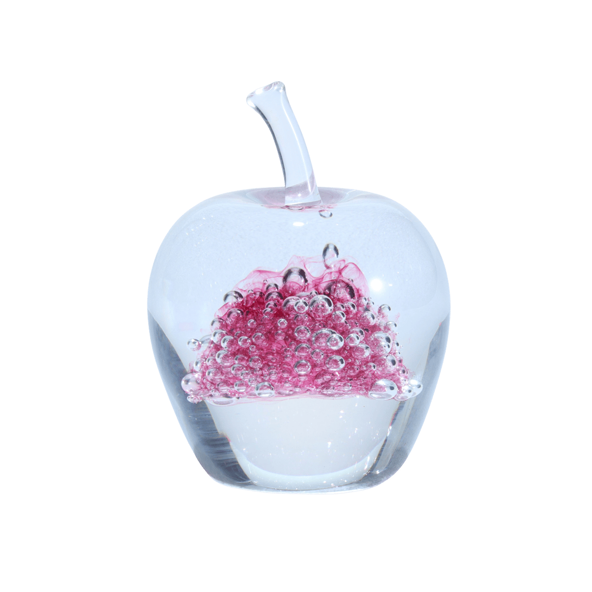 シナリー　C3 えりんこ様 オブジェ「りんご 渚」 金赤 | グラスアート黒木 | 公式