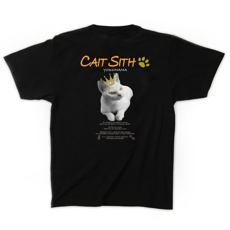 CAITSITHオフィシャル バックプリント黒T(M~XL)