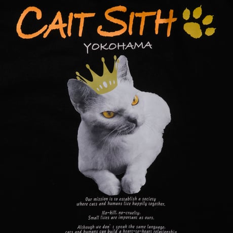 CAITSITHオフィシャル バックプリント黒T(M~XL)