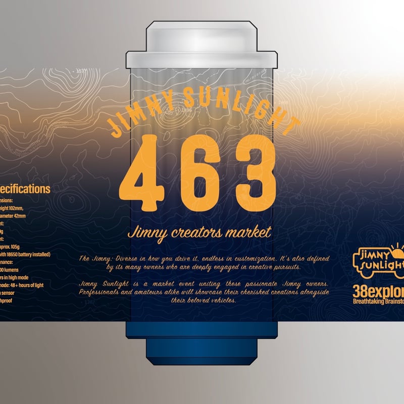 38exploreコラボ jimnysunlight 38灯 | 463SHOP