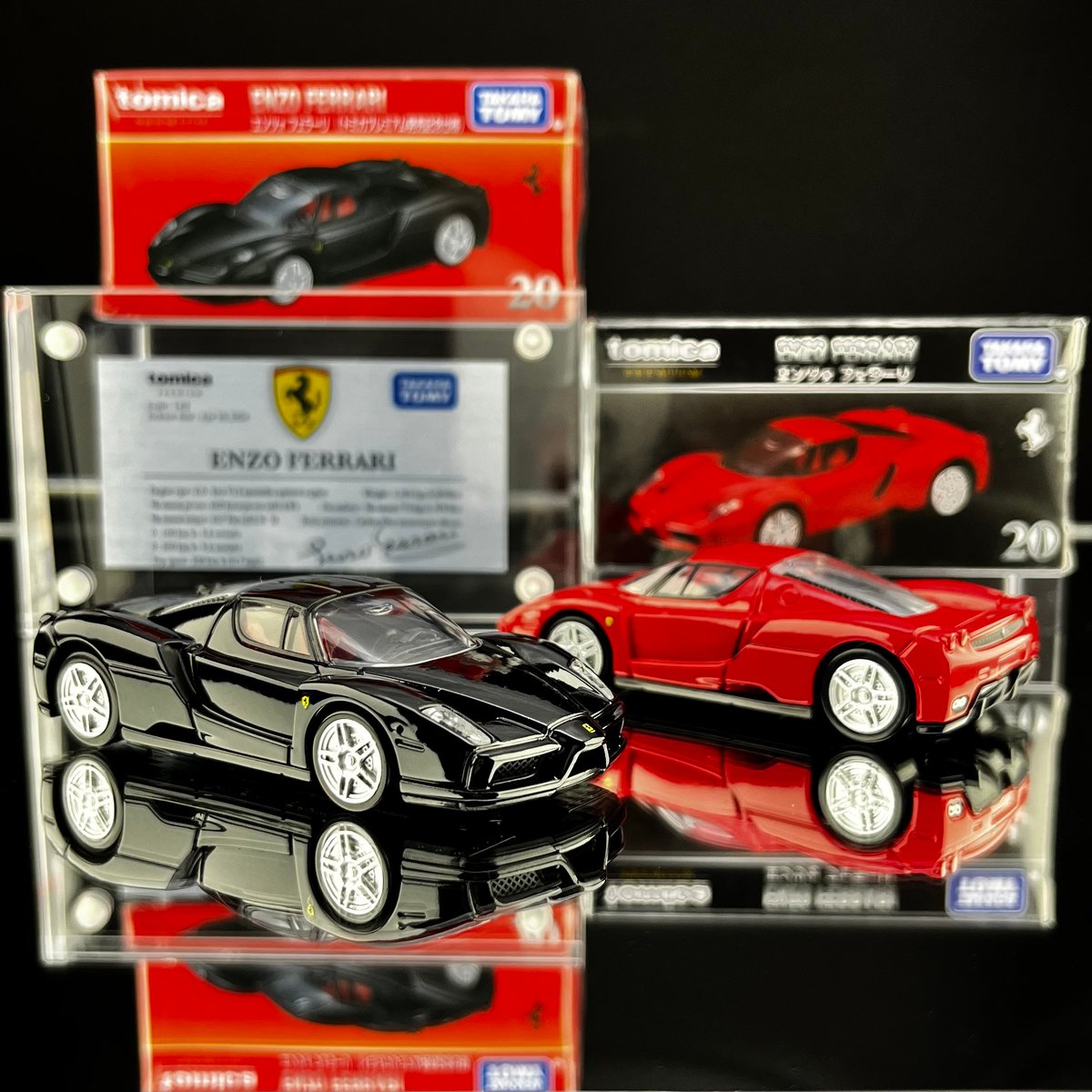車両解説プレート tomica Premium エンツォ フェラーリ 用 | Garage@J 車両解説プレート tomica Premium エンツォ フェラーリ 用 | Garage@J