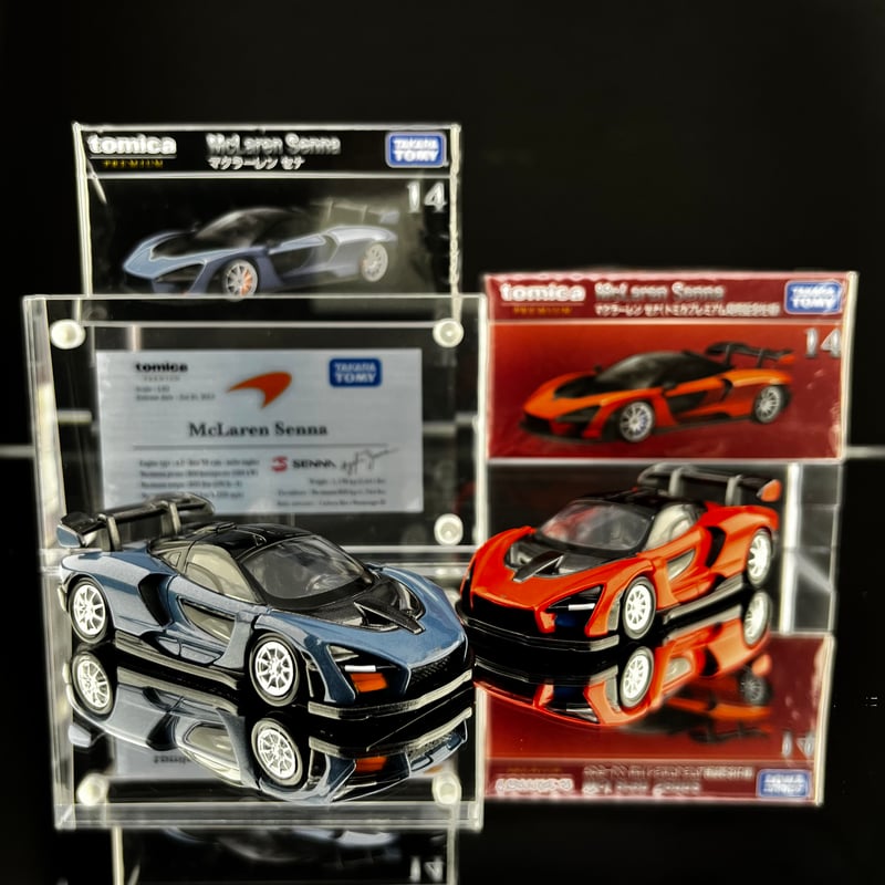 車両解説プレート tomica Premium マクラーレン セナ 用 | Garage@Japan