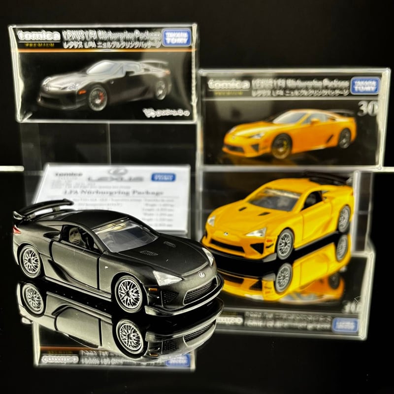 ミニ 展示用車両解説プレート トミカプレミアム レクサス LFA