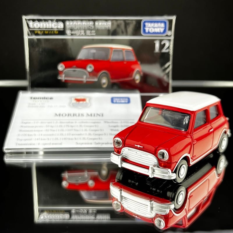 mini 展示用車両解説プレート tomica Premium モーリス ミニ 用 | Ga