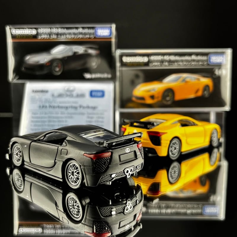 ミニ 展示用車両解説プレート トミカプレミアム レクサス LFA