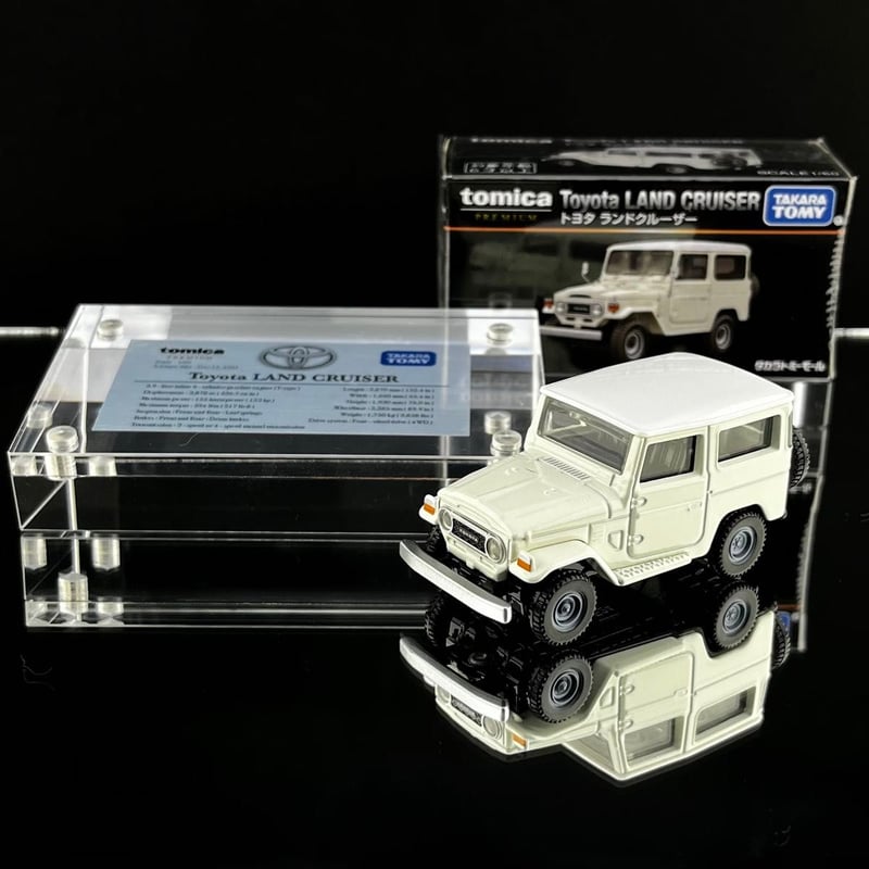 展示用車両解説プレート トミカプレミアム No.04 トヨタ