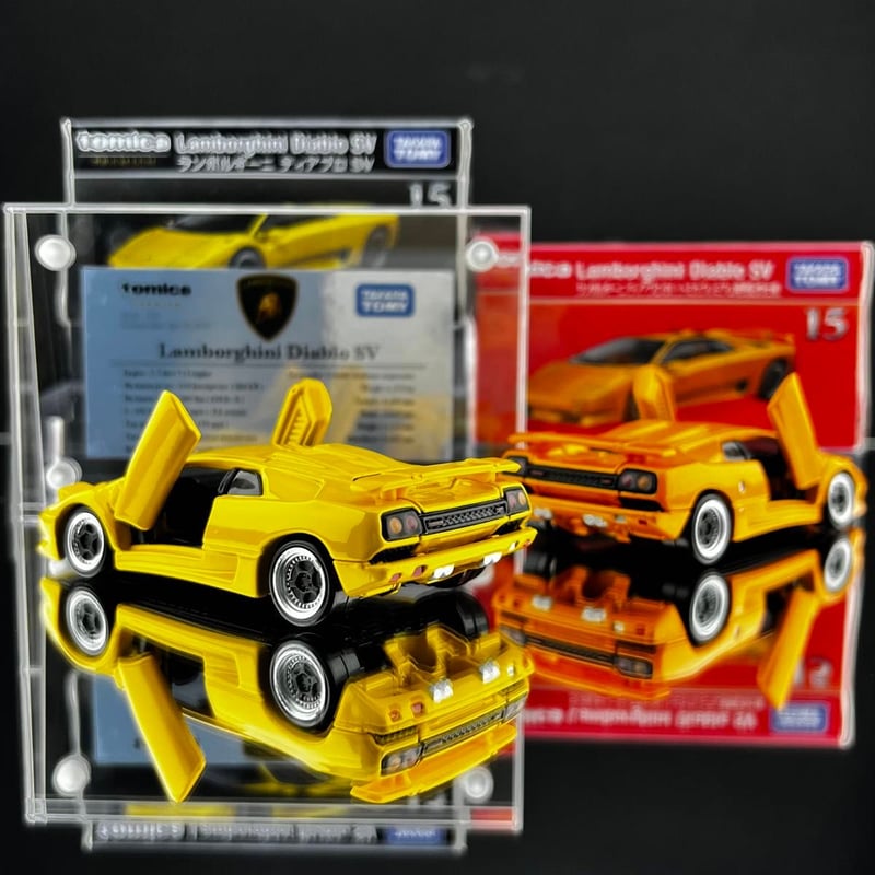 Takara Tomy - トミカプレミアム 15 ランボルギーニ ディアブロ SV （ 1/62スケール トミカプレミアム No.15 ランボルギーニ ディアブロ SV