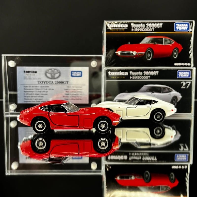 展示用車両解説プレート トミカプレミアム トヨタ 2000 GT 用 展示用車両解説プレート トミカプレミアム トヨタ 2000 GT 用