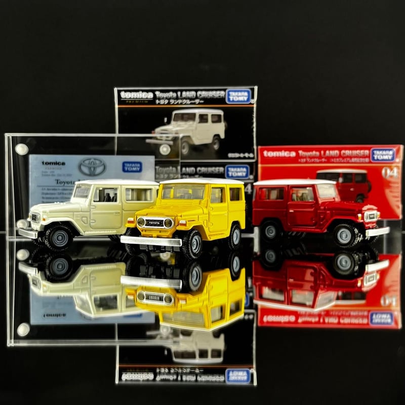 展示用車両解説プレート トミカプレミアム No.04 トヨタ