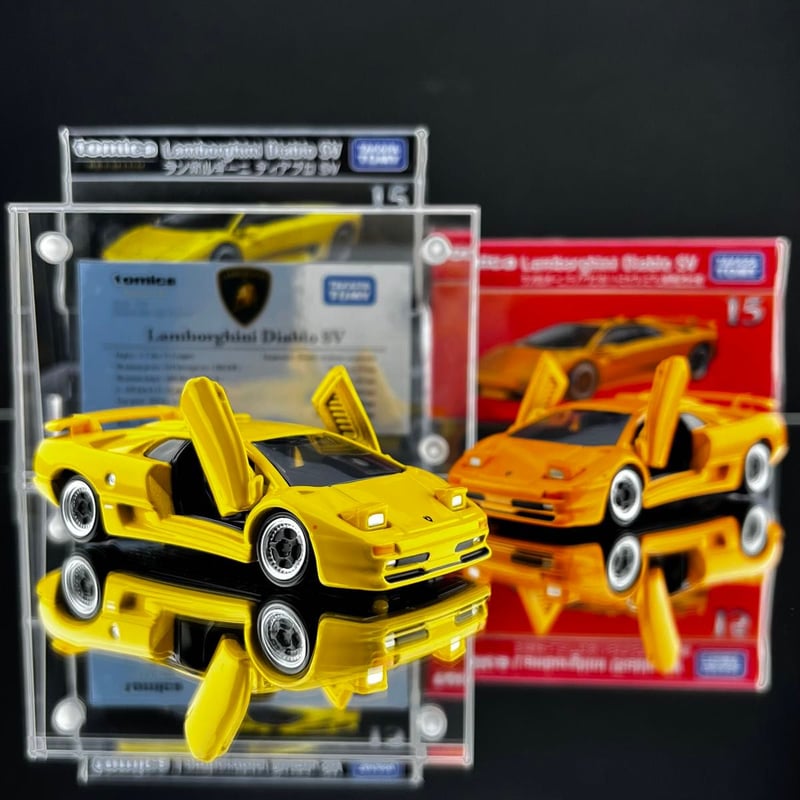 展示用車両解説プレート トミカプレミアム No.15 ランボルギーニ