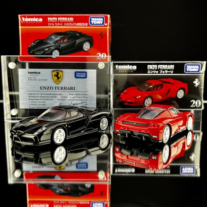 車両解説プレート tomica Premium エンツォ フェラーリ 用