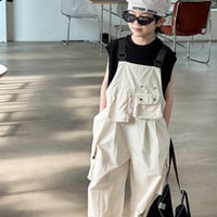 男の子女の子ベビーキッズサロペットゆったり春秋90-150cm