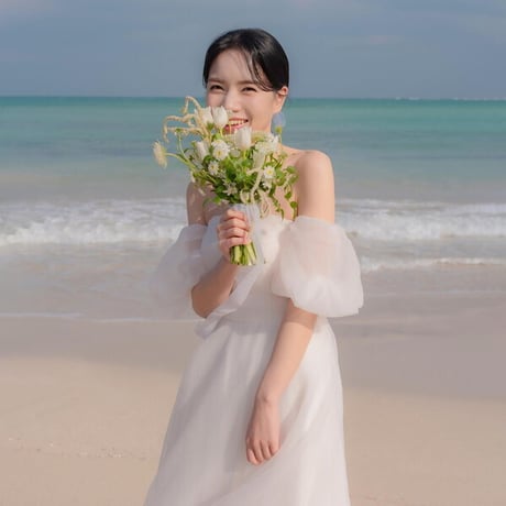 ウェディングドレス 前撮り 結婚式 二次会 花嫁