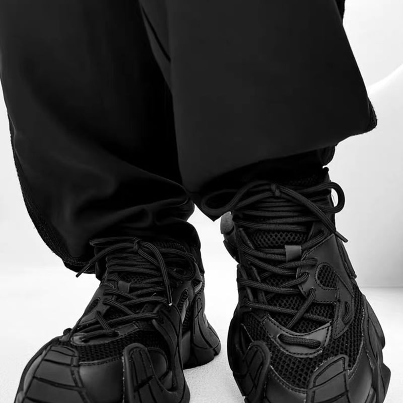 メンズ厚底スニーカーカジュアルシューズ靴着回し | DYH