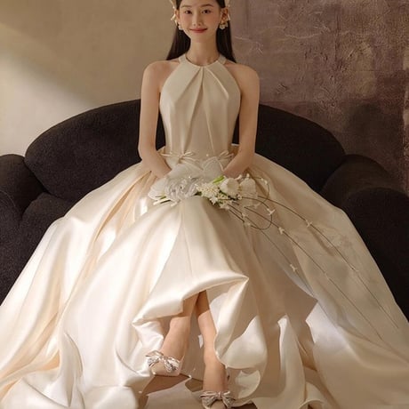 ウエディングドレス 前撮り 結婚式 二次会 花嫁