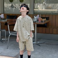 男の子 半袖 T シャツ ショートパンツ セット 夏用 カジュアル