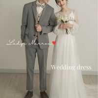 ウエディングドレス 前撮り 結婚式 二次会 花嫁