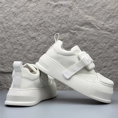 メンズ厚底スニーカーカジュアルシューズ靴着回し