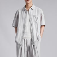 メンズ半袖シャツショーパン夏涼しいセット