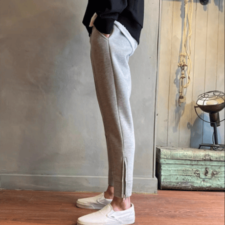メンズ パンツ スウェットパンツ スリム アンクル