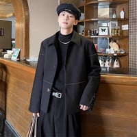 メンズワイドジャケット万能カジュアル